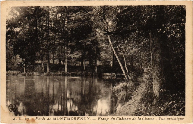 CPA Montmorency Etang du Chateau de la Chasse (1317342)