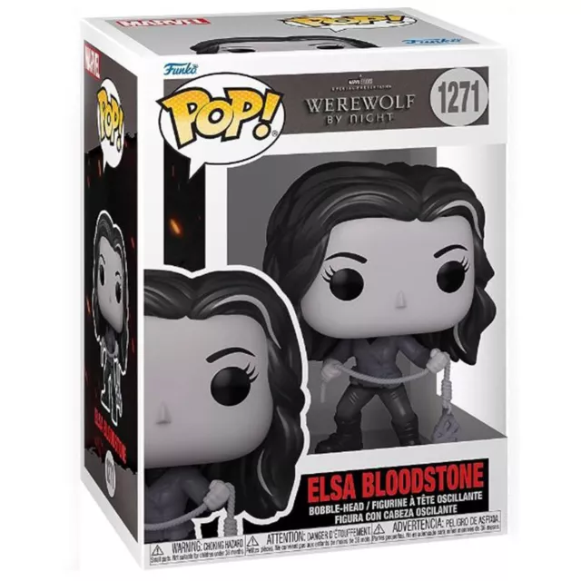 Funko Marvel Werewolf By Night POP Elsa Bloodstone Vinyl Figure NEW IN STOCK