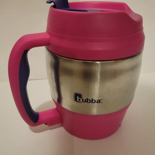 Bubba Keg Insulated Mug 52 oz Pink Stainless Steel with Bottle Opener