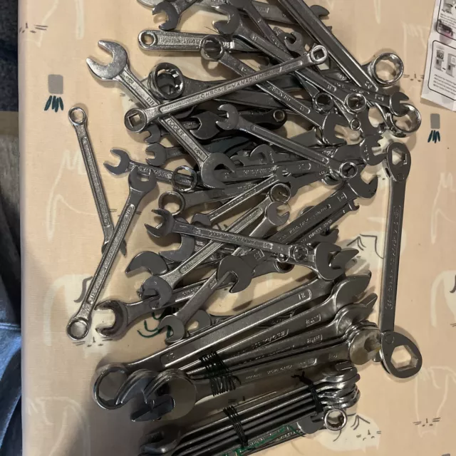 job lot of spanners