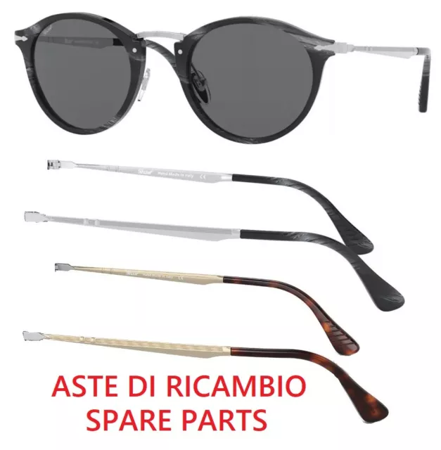 Aste ricambi occhiali da sole Persol 3166 stanghette PO 3166S astine di ricambio