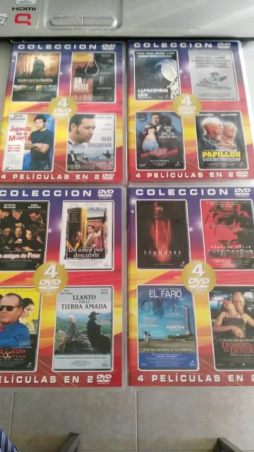 Lote De 16 Peliculas De Culto En 8 Dvd Unico Ebay!!!