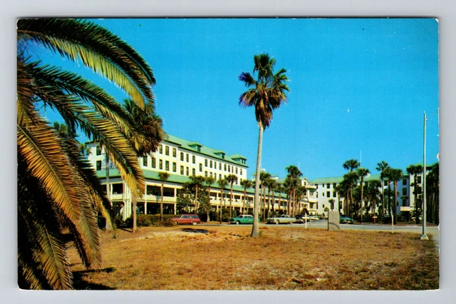 Ormond Beach FL-Florida, Ormond Hotel, Advertising, c1961 Vintage Postcard