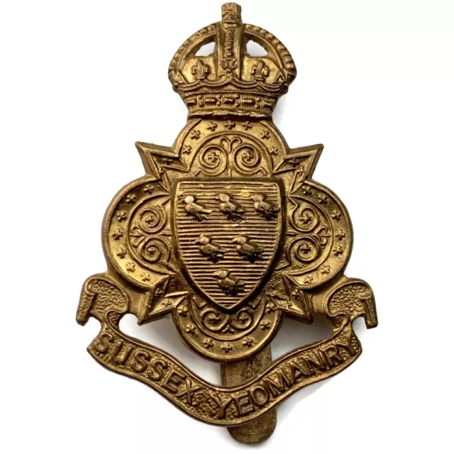 Original Sussex Yeomanry Regiment Cap Badge