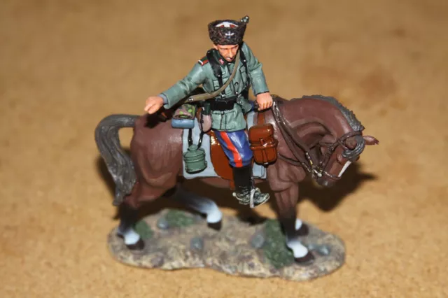 King And Country Wwii Cosack On Horse Back Wss148