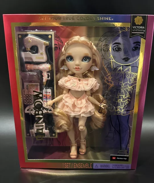 Rainbow High Fashion Doll New Series 5 - Victoria Whitman (Pink)