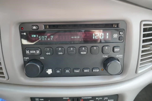 Audio Equipment Radio Opt U1P Fits 04-07 RENDEZVOUS 1624949