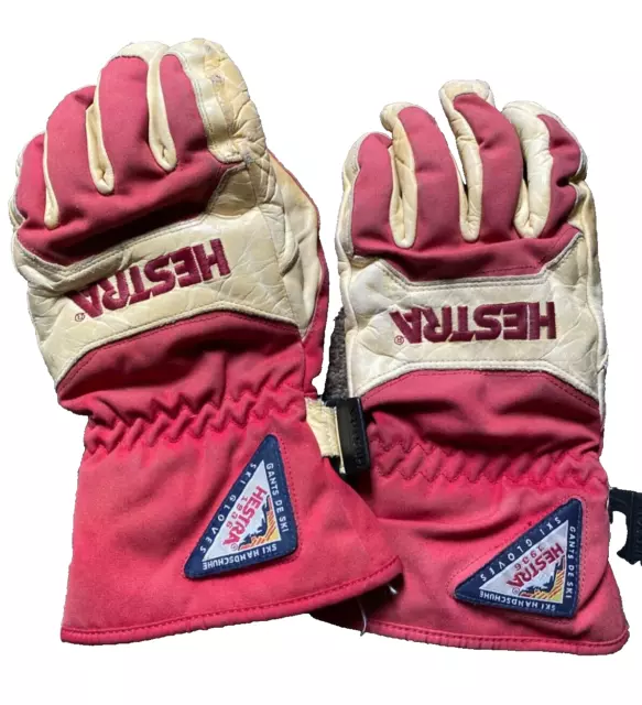 Hestra Leather  GORE-TEX Ski Gloves Men's Size 8