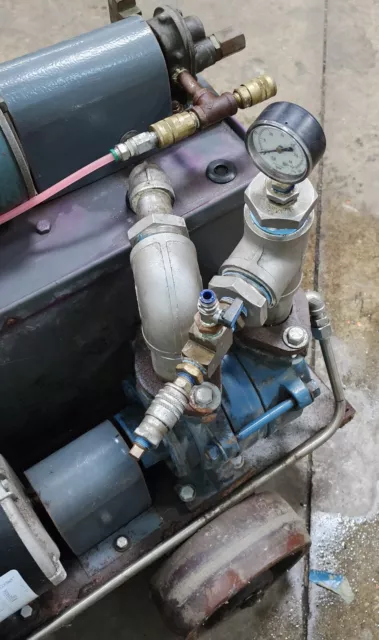 Travaini TRHE32-4 2 Stage Liquid Ring Vacuum Pump System
