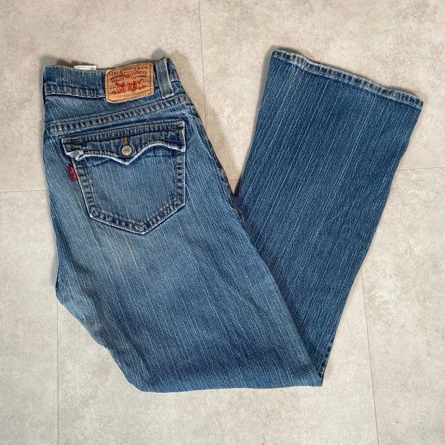 Levi low flare 542 jeans shop