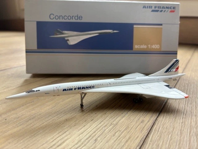 Affiche Vintage Air France Concorde – Vol AF002 Paris CDG ➝ New York JFK – 30x40