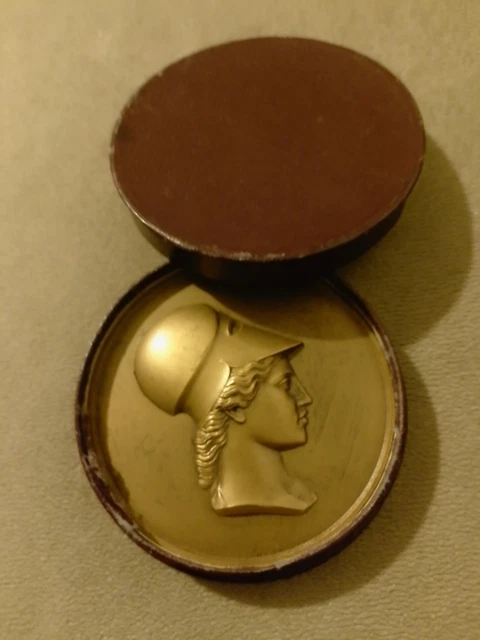 MÉDAILLE GOUVERNEMENT GÉNÉRAL Algérie argent massif signée H DUBOIS 35