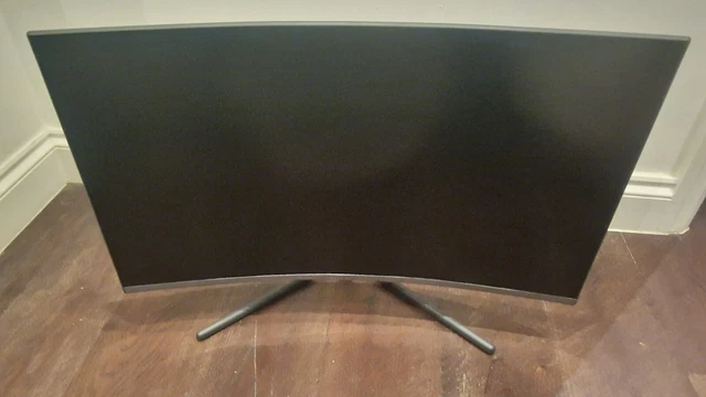 Samsung U32R590CWR 32" UHD LCD Curved Monitor - Dark Blue Grey