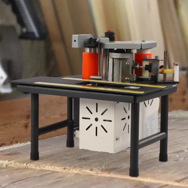 Edge Banding Machine Woodworking Edge Bander Double Side Gluing 5m/min 120-180℃