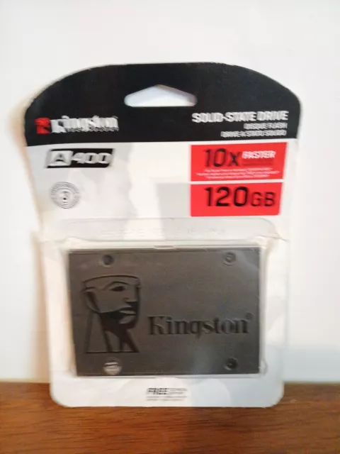Kingston 120GB SSD 2.5" SATA III A400 Solid State Drive SA400S37/120G