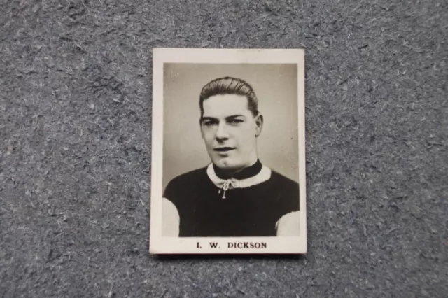 DC Thomson Footballers 1922 I.W.DICKSON  (Aston Villa)