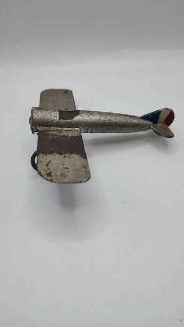 Jouet ancien mécanique Joustra avion comète à étincelles en