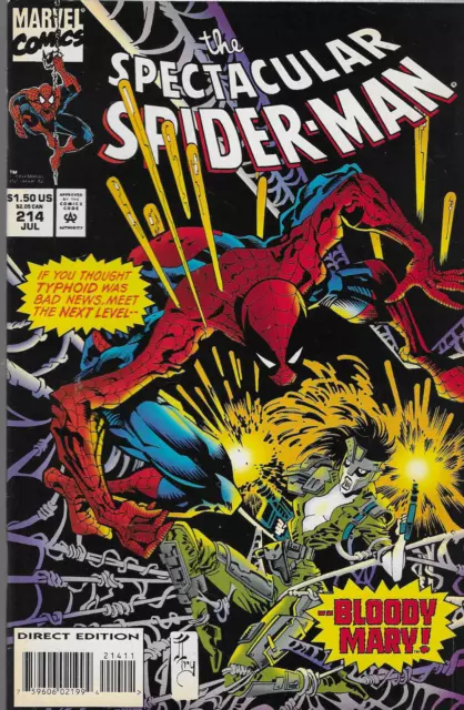 The Spectacular Spider-Man No.214 / 1994 Ann Nocenti & James Fry