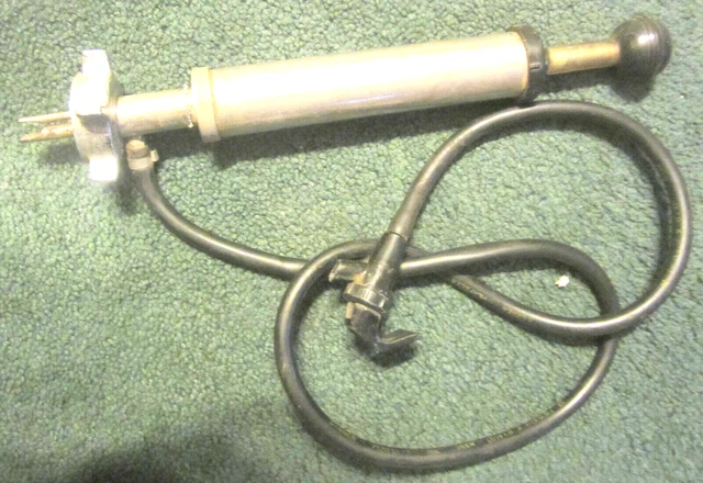 1 HOFF STEVENS Beer TAP Keg PUMP VINTAGE US PAT No. 3228 413