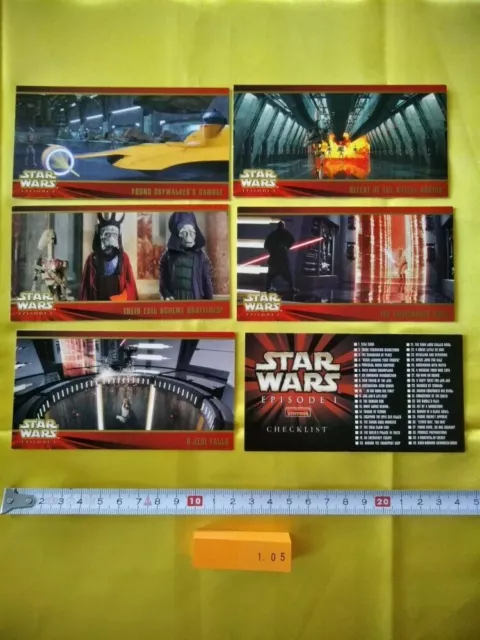 Star Wars Épisode 1 Carte à collectionner Widevision 6 Carte 105
