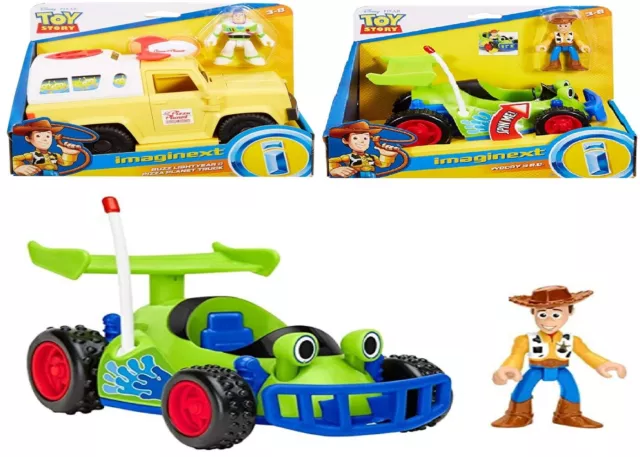 Disney Toy Story Woody Buzz  Lightyear Pizza Planet Truck Ages 3+ Car Play Gift