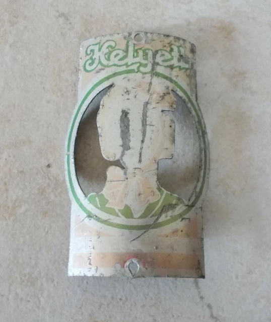 Stemma Fregio Cycles ALCYON Francia Bici Bicicletta d'Epoca Head Badge