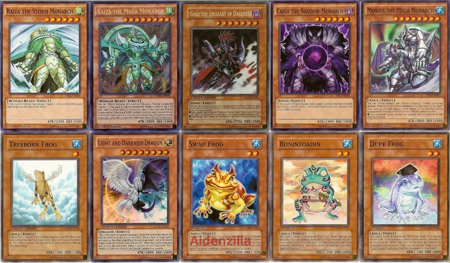 YUGIOH FROG MONARCH Deck - Gorz Caius Mega Mobius Swap Frog Treeborn Ronintoadin $43.00 - PicClick YUGIOH FROG MONARCH Deck - Gorz Caius Mega Mobius Swap Frog Treeborn Ronintoadin $43.00 - PicClick