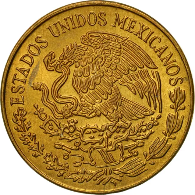[#543059] Monnaie, Mexique, 5 Centavos, 1976, Mexico City, TTB, Laiton, KM:427