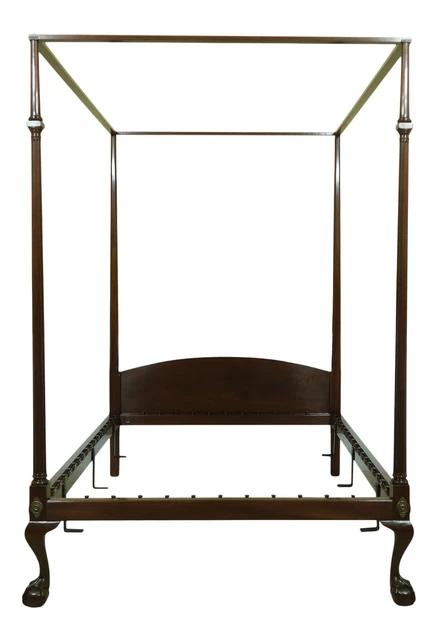 31872EC: KITTINGER Colonial Williamsburg Mahogany CW-139 Poster Bed