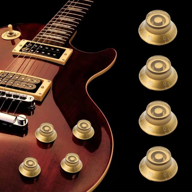 thumbnail image 2 of Paul Reed Smith Amber Speed Knobs (4) For PRS Core Guitars 2 of 11