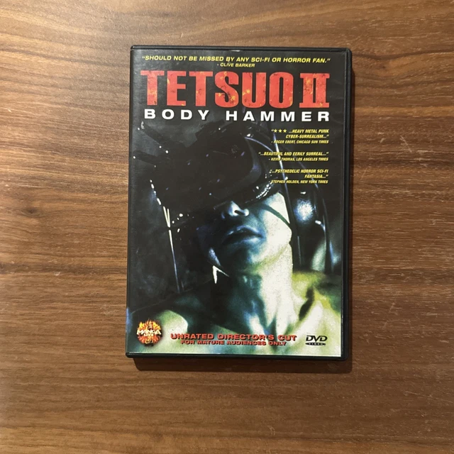 TETSUO II: BODY Hammer VHS Shinya Tsukamoto Tomorowo Taguchi