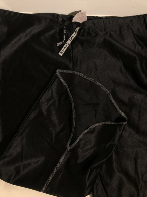 Pantaloni Donna Crunch Colore Nero Lucido Taglia S
