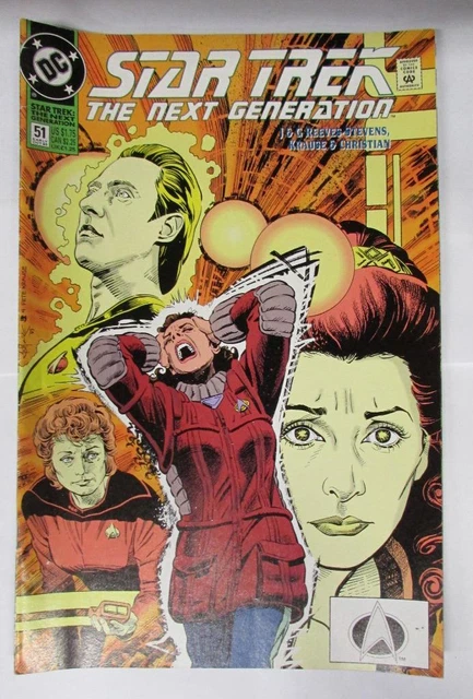 Comic Book Dc Star Trek The Next Generation #51 ~Fc