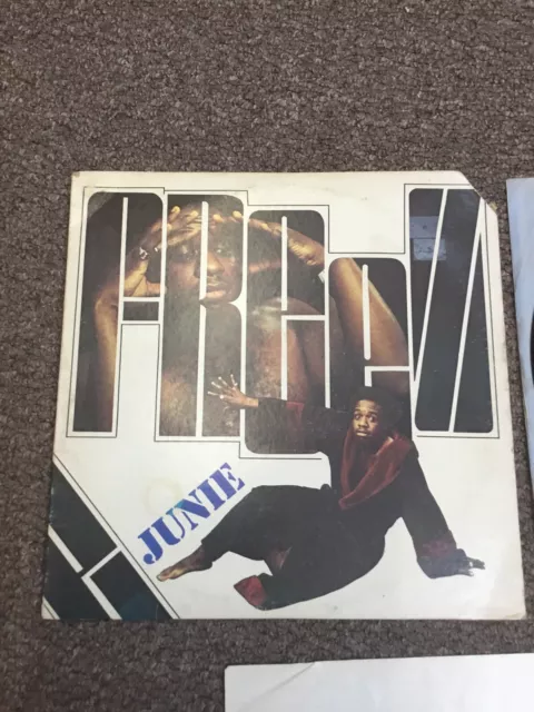 Junie-Freeze 1975 1st Press Westbound LP U.S. Wax + Lyric Insert P-Funk Ex Play 2