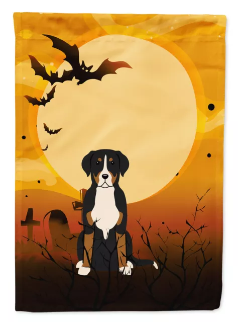 Halloween Greater Swiss Mountain Dog Flag Garden Size BB4303GF