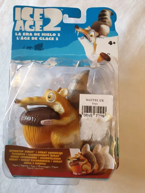 Ice Age 2 - Scrat Squirrel - 2005 Mattel Wind Up Toy - New