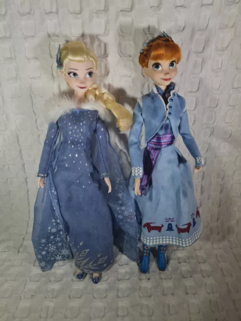 Anna And Elsa Olafs Frozen Adventure Doll Set  Disney Store official