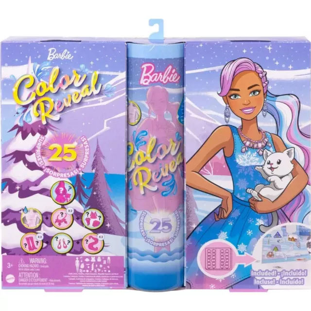 Barbie Mattel Color Reveal Advent Calendar 2022