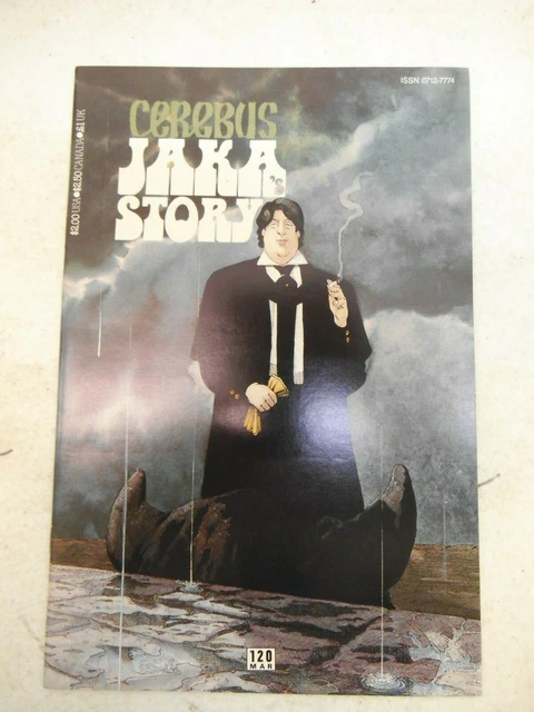 Cerebus #20 March 1989 Near Mint 9.6 Aardvark Vanaheim Jaka Story