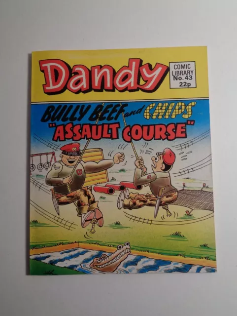 Dandy Comic Library No.43 Bully Beef And Chips Vintage Comics D. C. Thomson 1985