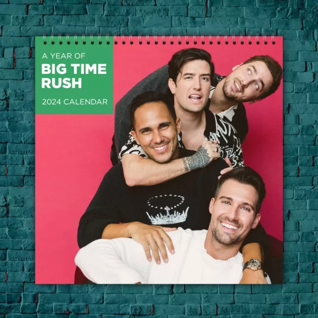 BIG TIME RUSH Calendar 2024 Big Time Rush 2024 Celebrity Wall