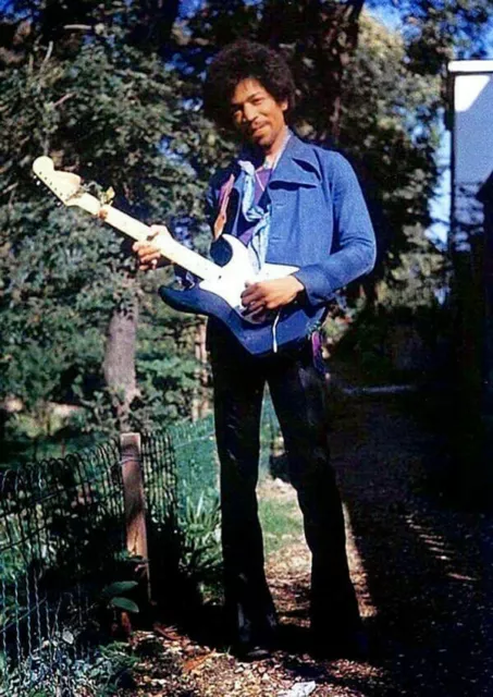 Jimi Hendrix Last known photo. Taken on the day of his death. #1038 4x6