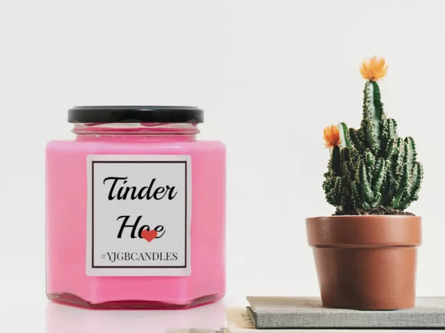 Tinder Hoe, Mature, Funny Gift, Candles, Candle, Scented Candle, Joke Gift