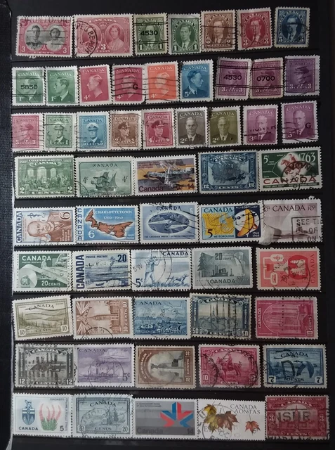Stamps of Canada - King George VI and other pictorials 55 Used