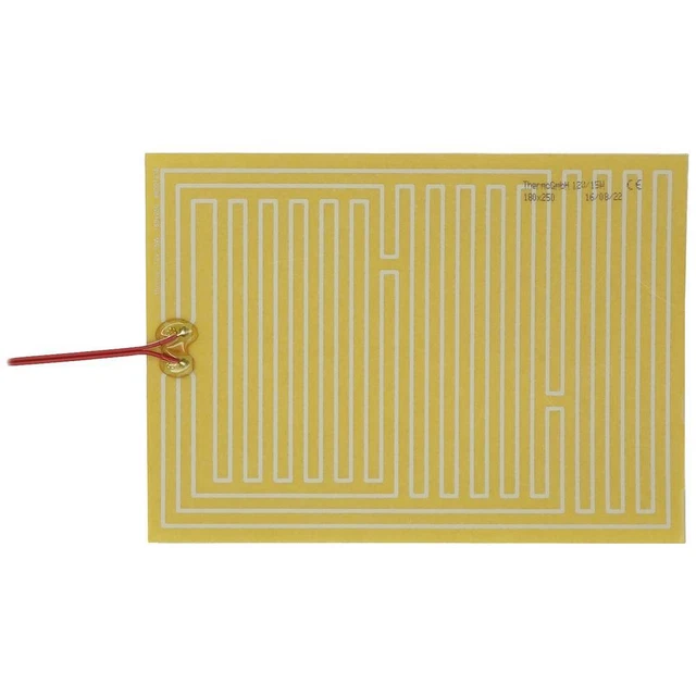 Thermo TECH polyester Feuille chauffante 12 V 15 W (L x l) 250 mm x 180 mm