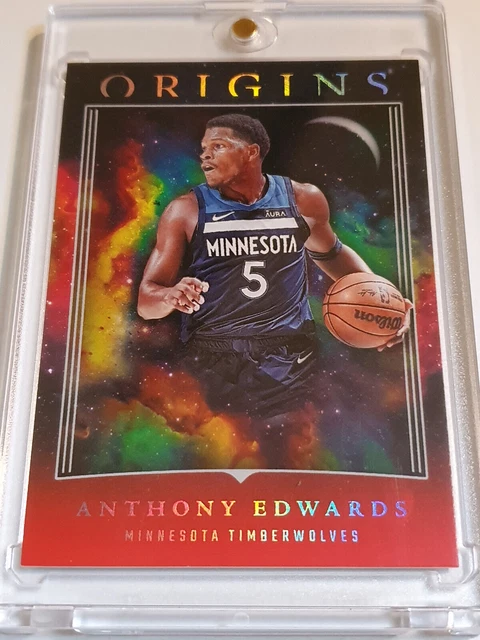 2023 PANINI ORIGINS Anthony Edwards #59 BLUE /99 Edition - Ready 
