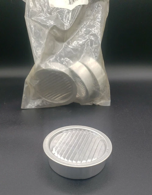 Air Vent 3 In. Aluminum Mini Louver Soffit Vent (6 Count) 50002 Air Vent 50002