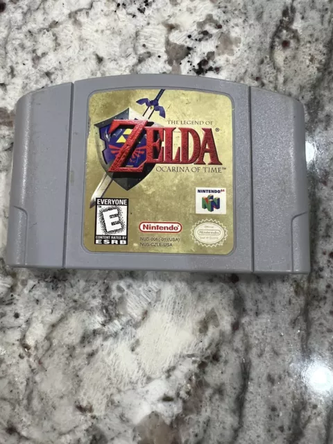 THE LEGEND OF Zelda: Ocarina of Time (Nintendo 64, 1998) N64 Authentic ...