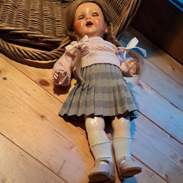 Ancienne poupée Germany Heubach Koppelsdorf 43 Cm