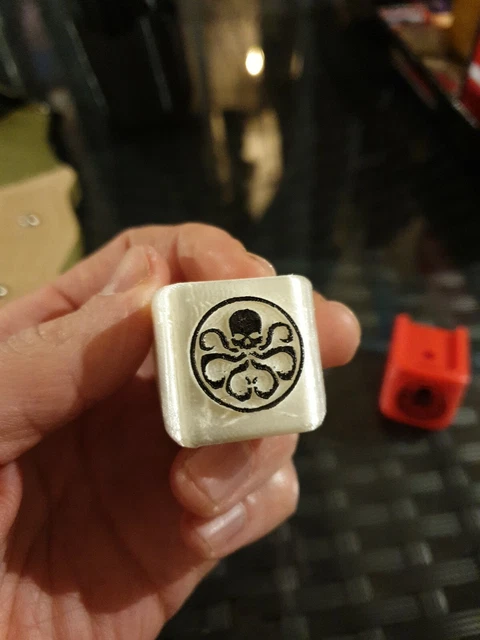 Talon de chargeur SCORPION EVO tete de mort pirate Edesign factory